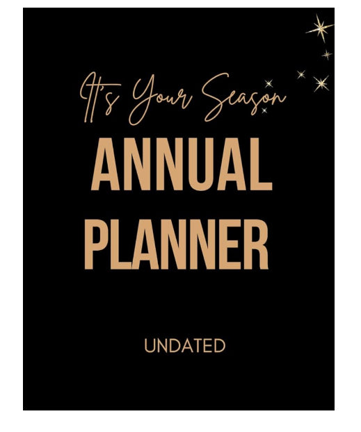 It’s Your Season Annual Planner