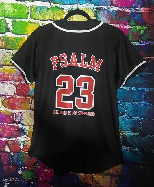 Psalm 23 Baseball Jersey