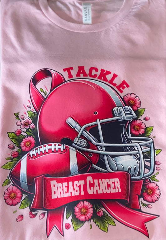 Tackle Breast Cancer T-shirt