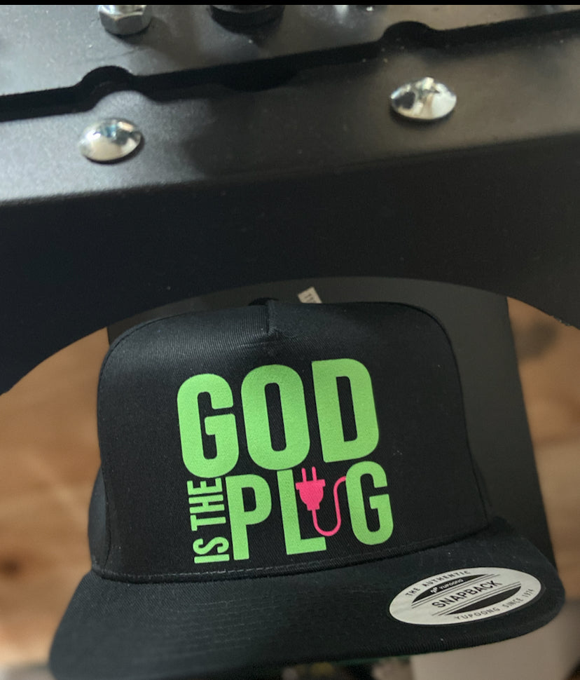 God is the Plug hat